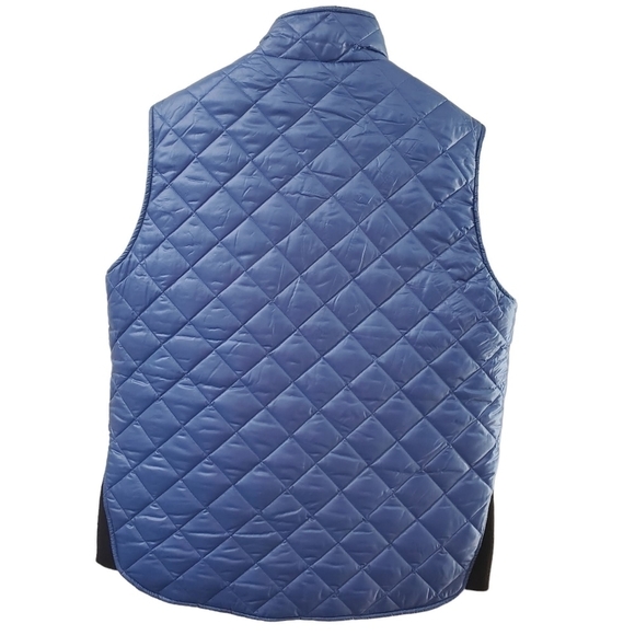 Wuxly (Wully) Quilted Puffer Blue Eagle Vest Size Large - Picture 8 of 12